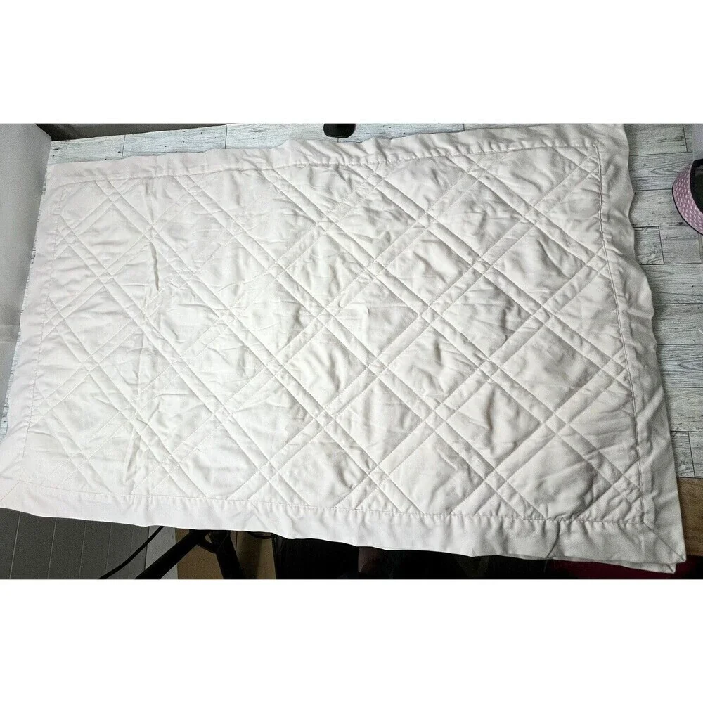 Pair Of Ugg Pillow Shams Quilted  Blush Pink King Size Comfy Cozy Soft